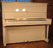 Modern Steinway Model K Upright Piano For Sale