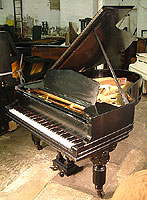 Antique Steinway Grand Piano with a Black Case Antique Steinway Grand Piano For Sale