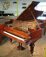 Bechstein Grand Piano with a Rosewood Case Antique Bechstein Grand Piano For Sale
