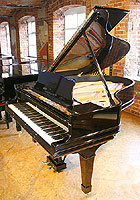 Antique Steinway Model O Grand Piano with a Black Case Antique Steinway Model O Grand Piano For Sale