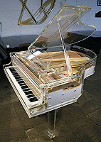 Laniem, Transparent Acrylic Grand Piano with an aluminium frame Laniem Acrylic Grand Piano with an aluminium frame