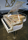 Acrylic, Transparent, Laniem GP168 Baby Grand Piano Acrylic, Transparent, Laniem GP168 Baby Grand Piano
