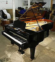 Bluthner Concert Grand Piano For Sale with a black case