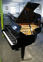 Grotrian Steinweg 189 Grand Piano For Sale with a black case