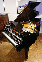 Steinway Model M Grand Piano For Sale with a black case