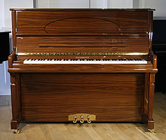 Brand New, Steinhoven 128 Upright Piano For Sale with a Walnut Case Do you want to buy a Steinhoven 128 Upright Piano