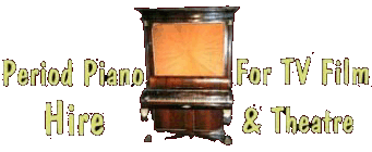 Piano Hire for Film, Theatre and TV