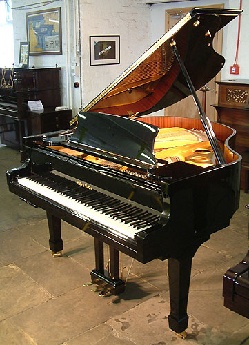 Halle & Voight grand Piano for sale with Pianoforce player system installed.