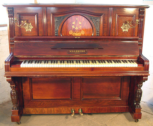 Waldberg upright Piano for sale.
