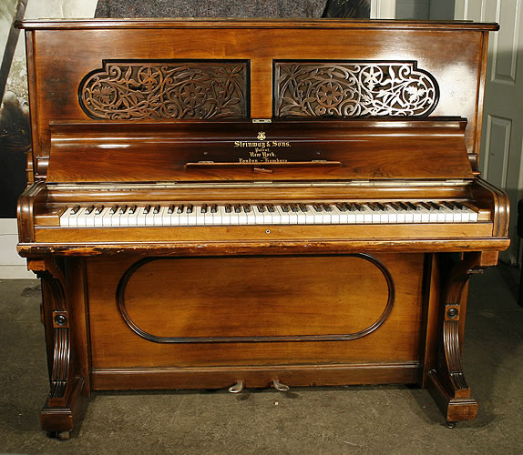 Antique, Steinway upright Piano for sale.