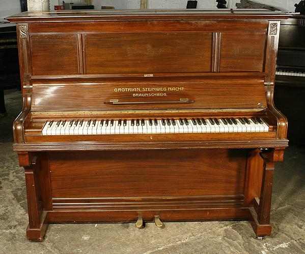 Grotrian Steinweg upright Piano for sale.