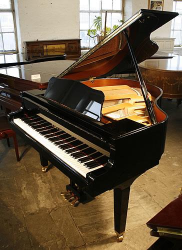 Yamaha GA1 grand Piano for sale with a black case and polyester finish.