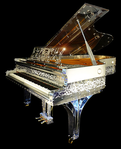 Gary Pons SY215 boudoir grand piano for sale.