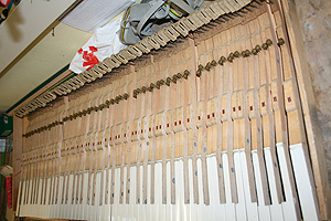 Steinway piano restoration