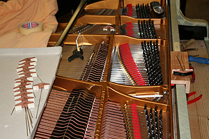 Steinway piano restoration