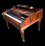 English Square Piano by Robert Wernum circa 1840